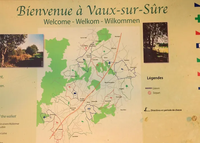 Ferienhaus Modern In Vaux-sur-sure With Sauna