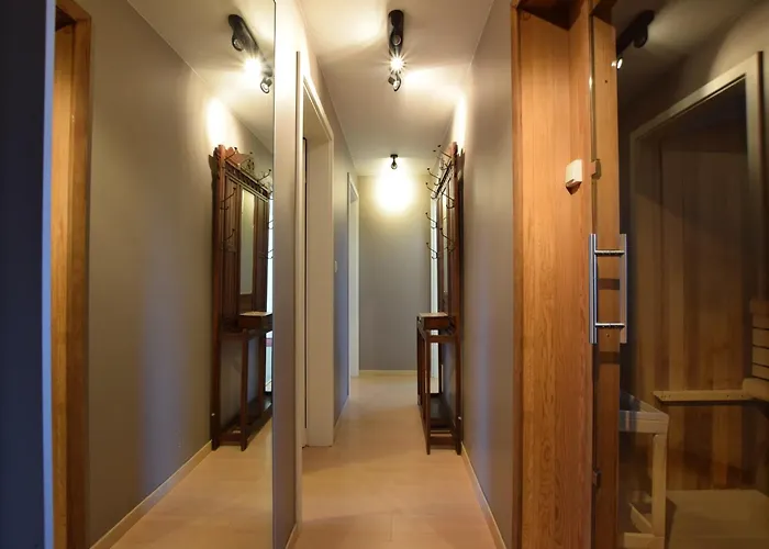 Modern In Vaux-sur-sure With Sauna Ferienhaus